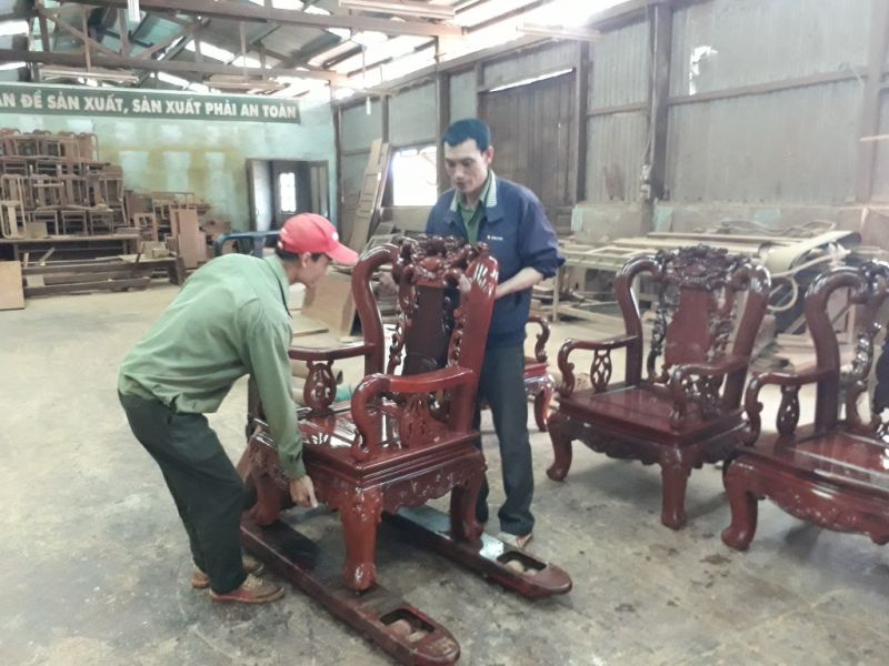 Sản xuất chế biến lâm sản