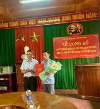 LỄ CÔNG BỐ QUYẾT ĐỊNH BỔ NHIỆM LẠI CHỦ TỊCH KIÊM GIÁM ĐỐC CÔNG TY TNHH MTV ĐẦU TƯ PHÁT TRIỂN ĐẠI THÀNH
